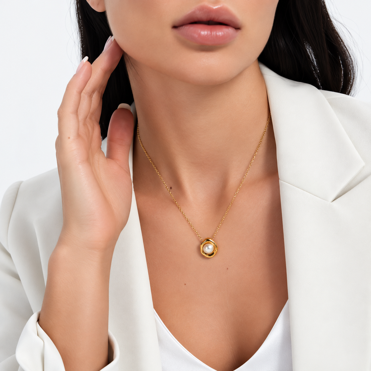 Collier perle Délicate