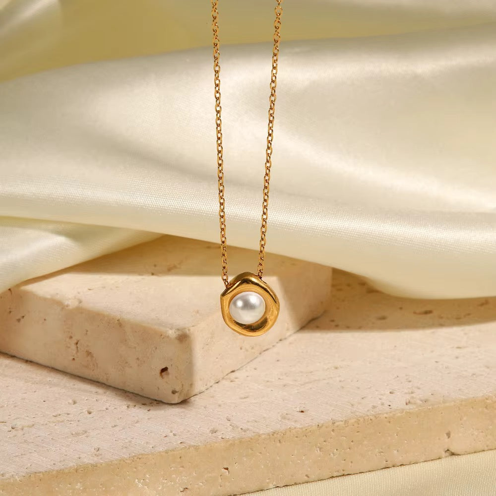 Collier perle Délicate