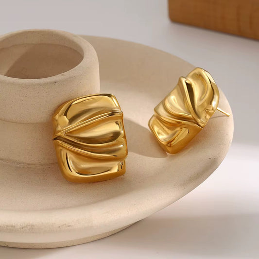 Boucles d'Oreilles or plaqué